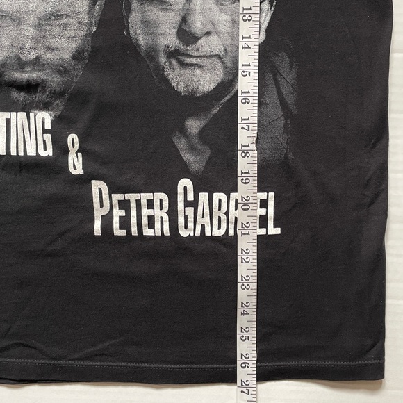 STING PETER GABRIEL Mens Womens Small T Shirt Rock Paper Scissors 2016 Tour - Picture 4 of 4